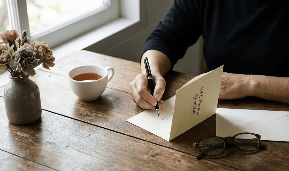 What to Write in a Sympathy Card: Free AI Generator + 75+ Examples